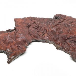 Jarrah Burl Carving of Australian Scene by Giovanni Galaverna